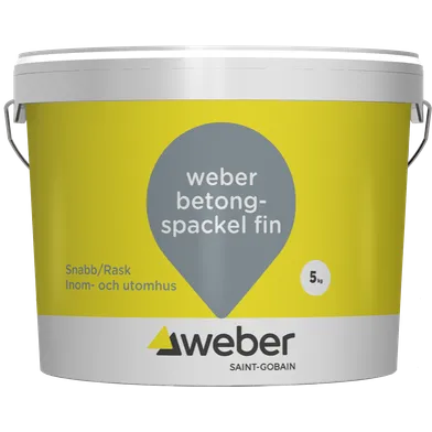Betongspackel snabb, fin, 5kg