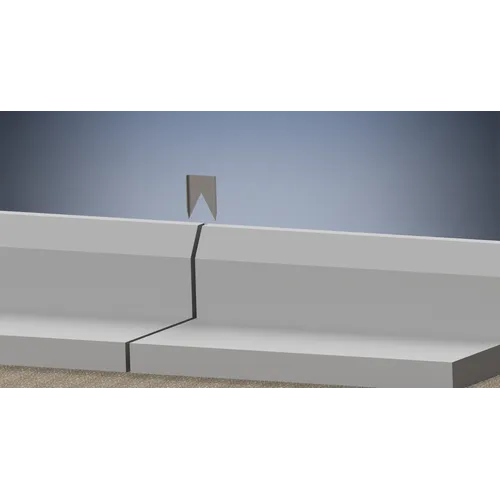 Skarvplåt standard 25 st/pkt