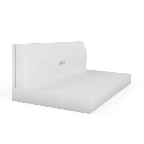 Siroc L-element rakt JP200 m. fibercementskiva H400x600x1200 mm