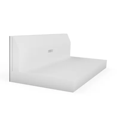 Siroc L-element rakt JP200 m. fibercementskiva H400x600x1200 mm