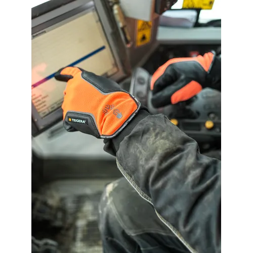 Skärskyddshandske 7799 Fodrad läder/spandex Strl. 11