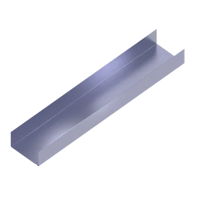 Skena U 95/55, 2500 mm