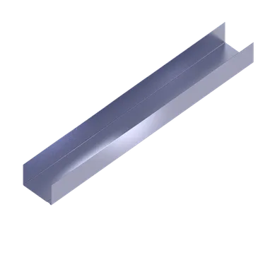 Skena U 70/55, 2500 mm