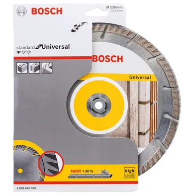 Diamantkapskiva Universal Standard 230 mm