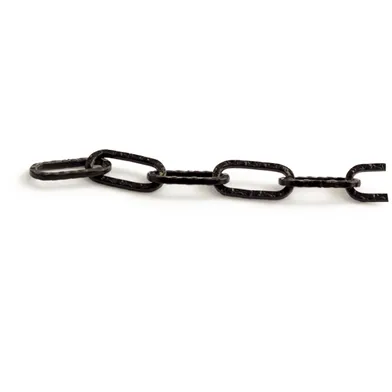 Kätting 400 smide Ø 2x2 mm, Svart, 2 m