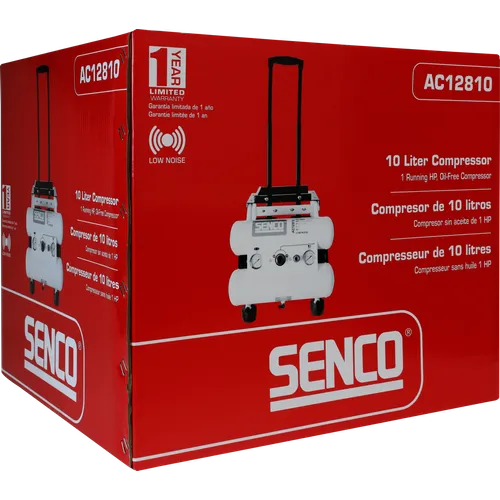 Kompressor AC12810 Low Noise 9 Bar, Oljerfri