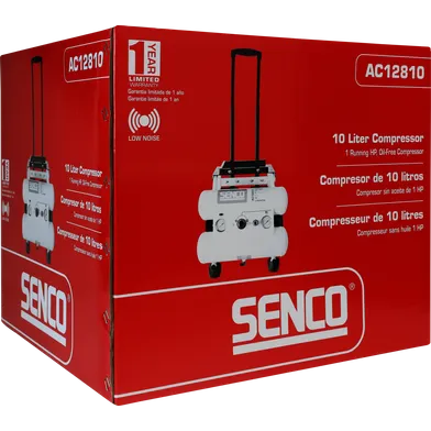 Kompressor AC12810 Low Noise 9 Bar, Oljerfri