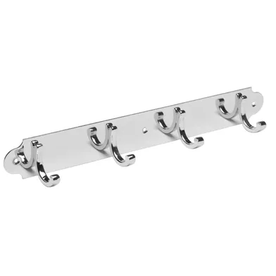 Handdukshängare 1803 4 krokar, Krom