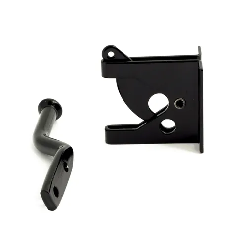 Grindklinka Låsbar Svart