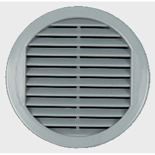 Ventilgaller för skåp Ø 80 mm, Grå, 2-pack