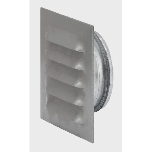 Galler med stos, Metall Ø 100 mm, Grå, 145x145 mm