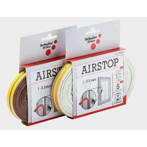 E-list självhäftande AIRSTOP, Vit