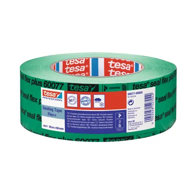 Byggfolietejp Flex Plus 50 mm, 25 m