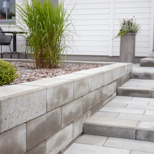 Mursten Villa 400x200x140 mm, Grå