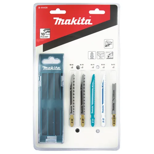 Sticksågblad set Trä, Metall & Laminat 10-pack