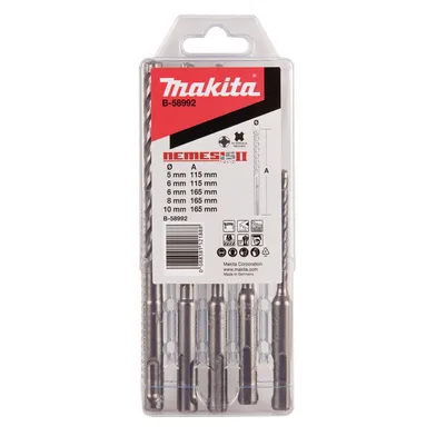 Betongborr set SDS+ 5 delar