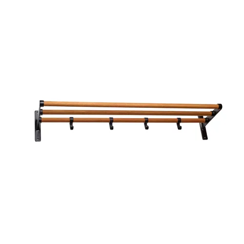 Hatthylla Elegant 600 mm, Svart/Ek