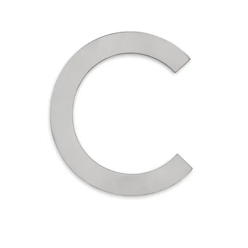 Bokstav Home Rostfri C