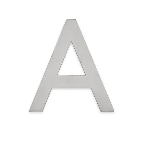 Bokstav Home Rostfri A