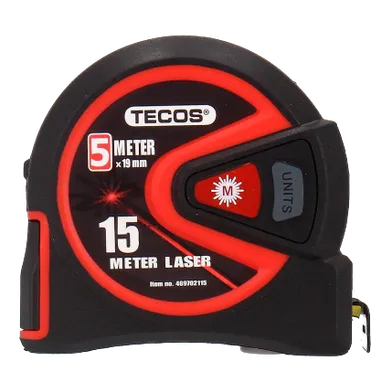 Måttband med lasermätare 5/15 m
