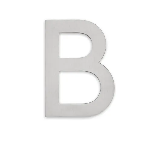 Bokstav Home Rostfri B