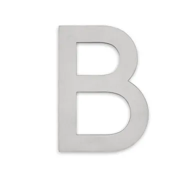 Bokstav Home Rostfri B