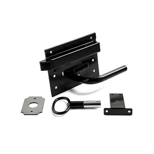 AD-lås 890 Vänster, Svart Stål