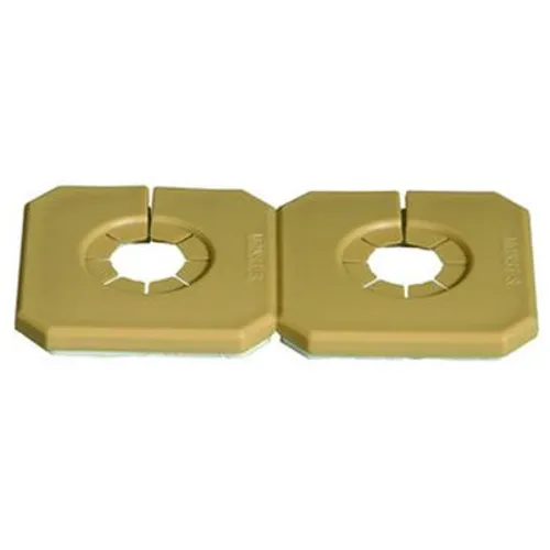 Täckbricka 10-18mm, 40cc, brun, duo-täck mini