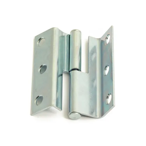 Lyftgångjärn vinklat 55 mm, Vänster, FZB, 2-pack