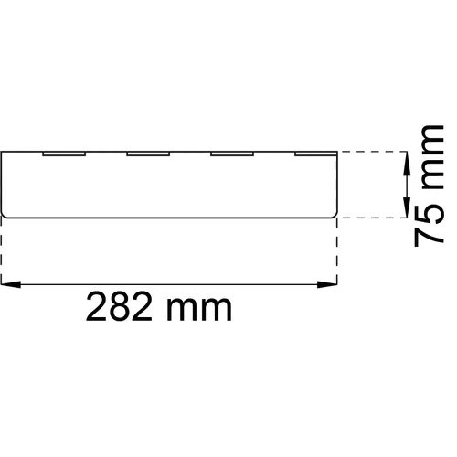 Baklucka 12 till brevinkast Nickel