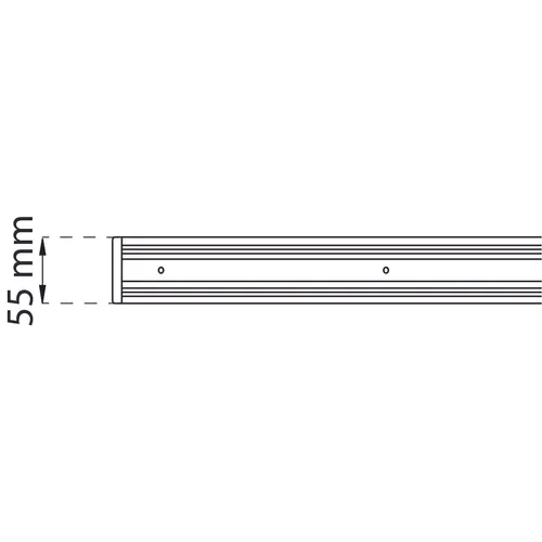 Skena Toolflex 551 till redskapshållare 90 cm
