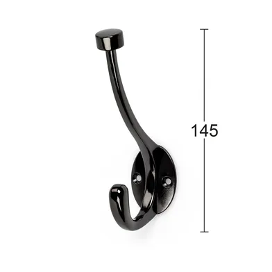 Krok Point Svart nickel