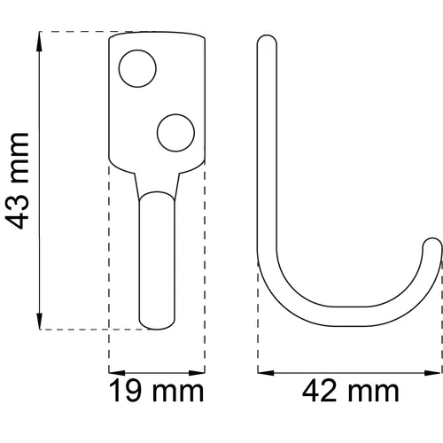 Krok 3940 Nickel, 2-pack