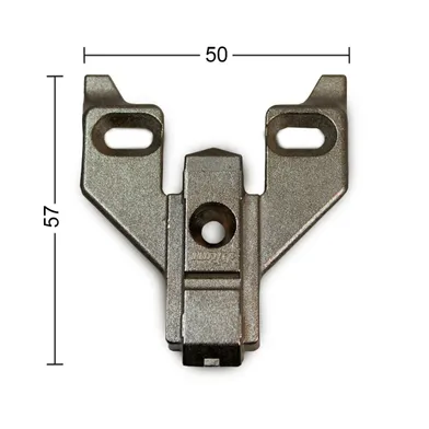 Renoveringsplatta f. skåpsgångjärn
