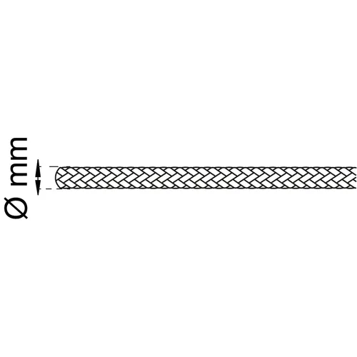Rep PP Flytande 3 mm, Vit