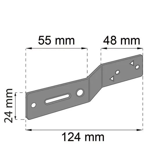 Monteringsbeslag f. fönster