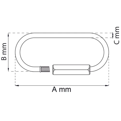 Quick Link 5x13x38 mm, FZB, 2-pack