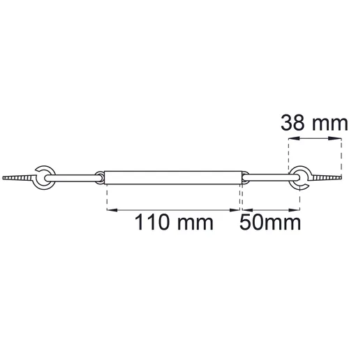 Fönsterkedja 35 Vit