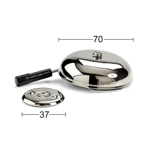 Ringklocka 680 Nickel, 35-65 mm