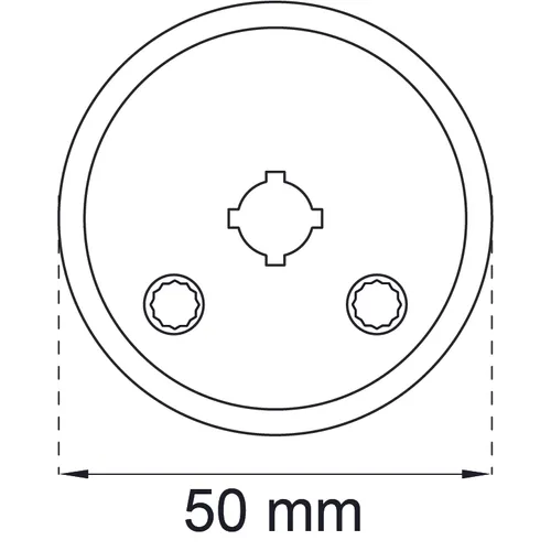 Nyckelskylt 2994 Nickel