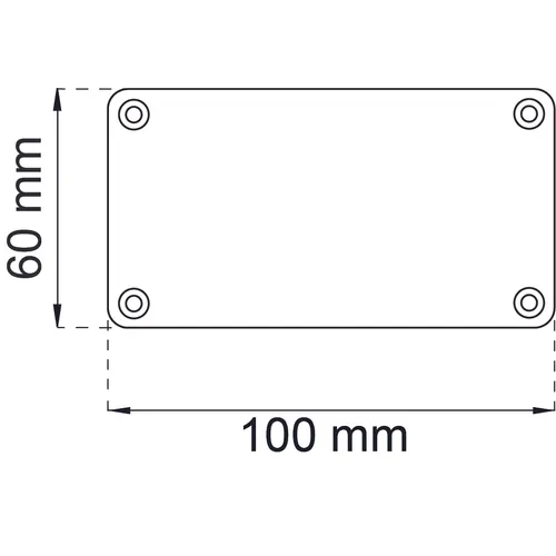 Tryckfördelare 100x60 mm