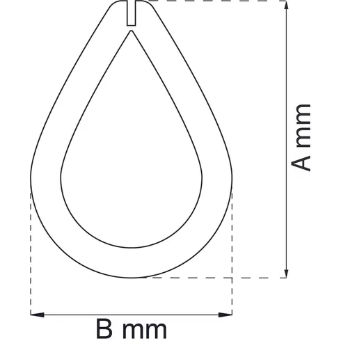 Ögla för wire 840-5 5 mm, FZB, 2-pack