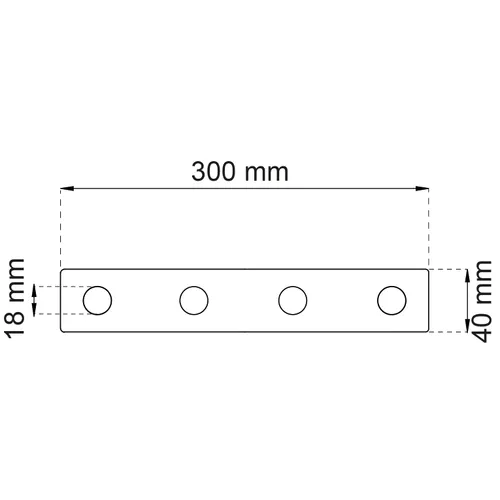 Krokrad 1368 4 krokar, Krom