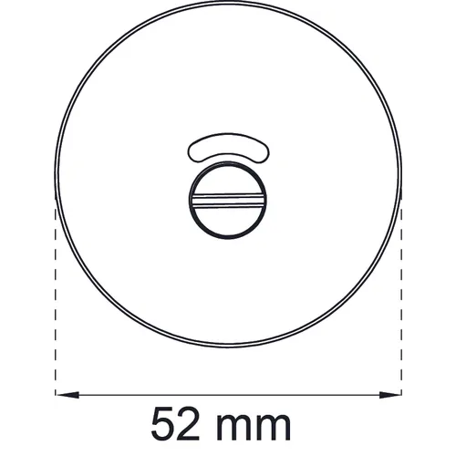 WC-beslag A262-1 Rostfri