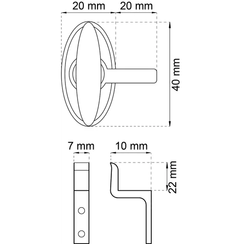 Fönstervred 3 Nickel