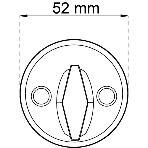 Cylindervred 40 Rostfri