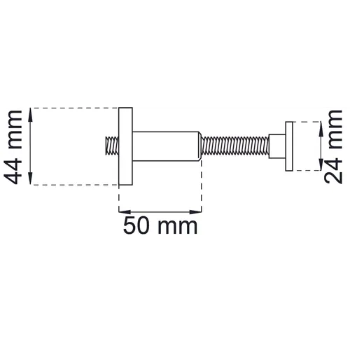 Ledstångsbeslag 953 Rostfri