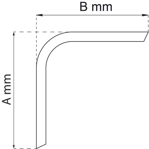 Konsol furu lamellimmad 175x200 mm, Obeh.