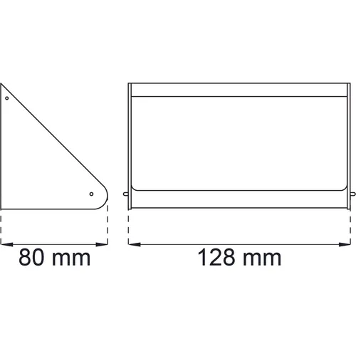 Toalettpappershållare 3400 Vit