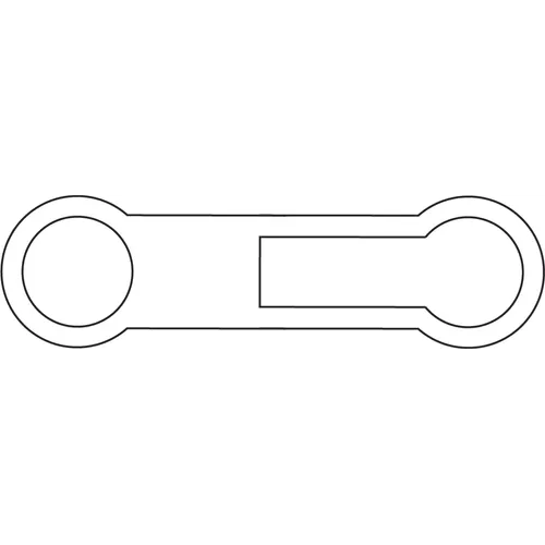 Ändfäste för kulkätting Nickel